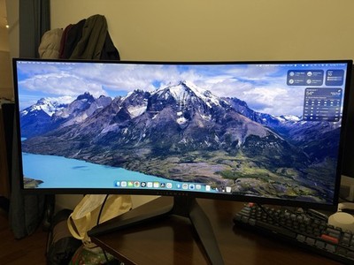 Alienware 34'' Curved QD-OLED HDR Gaming Monitor 3440 x 1440, 165 Hz - AW3423DWF