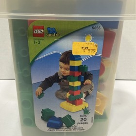 LEGO Quatro: Small Quatro Bucket (5355) Complete 2004