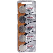 5x MAXELL CR2025 CR 2025 - 3V Lithium Button Cell Battery Batteries -...