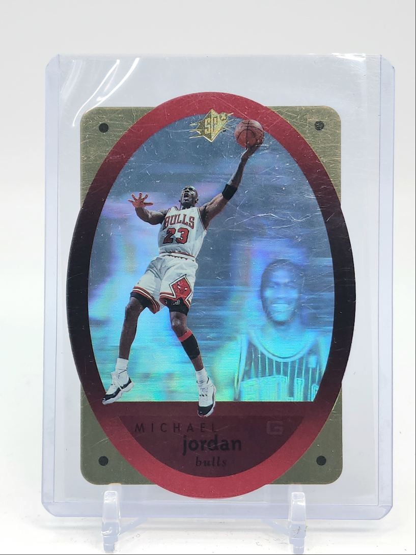 MICHAEL JORDAN 1996-97 UPPER DECK SPX GOLD DIE CUT BULLS Q5775