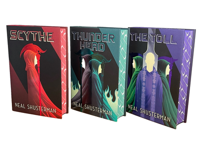 Arc of Scythe FairyLoot Exclusive Editions SIGNED Neal Shusterman