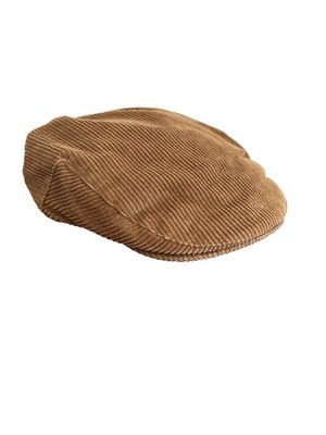 Barbour Men s Westdale Cord Flat Cap in Camel