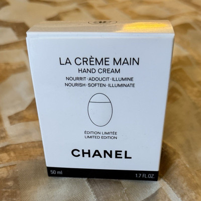 CHANEL La Crème Main Limited Edition Hand Cream Moisturizer 1.7 fl oz