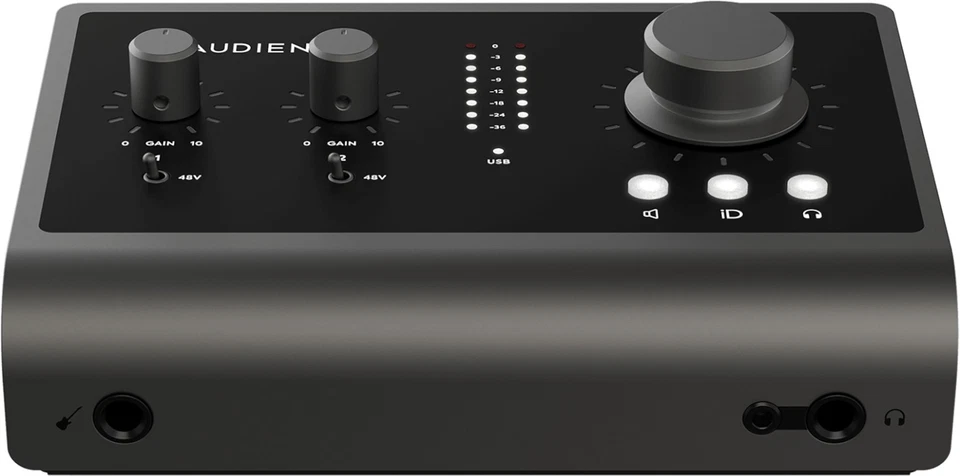 Interfaz de audio Audient iD14-MkII 10 entradas y 6 salidas con 2 cables Foto 3 de 4