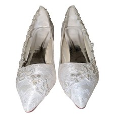 Emily Bridal Wedding Shoes Size 10