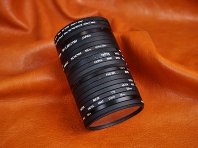 #3309 Restposten HOYA Kamera Objektiv Filter 58mm 21 Stück