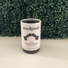 Nodpod Weighted Blanket For Your Eyes Sleep Mask Black