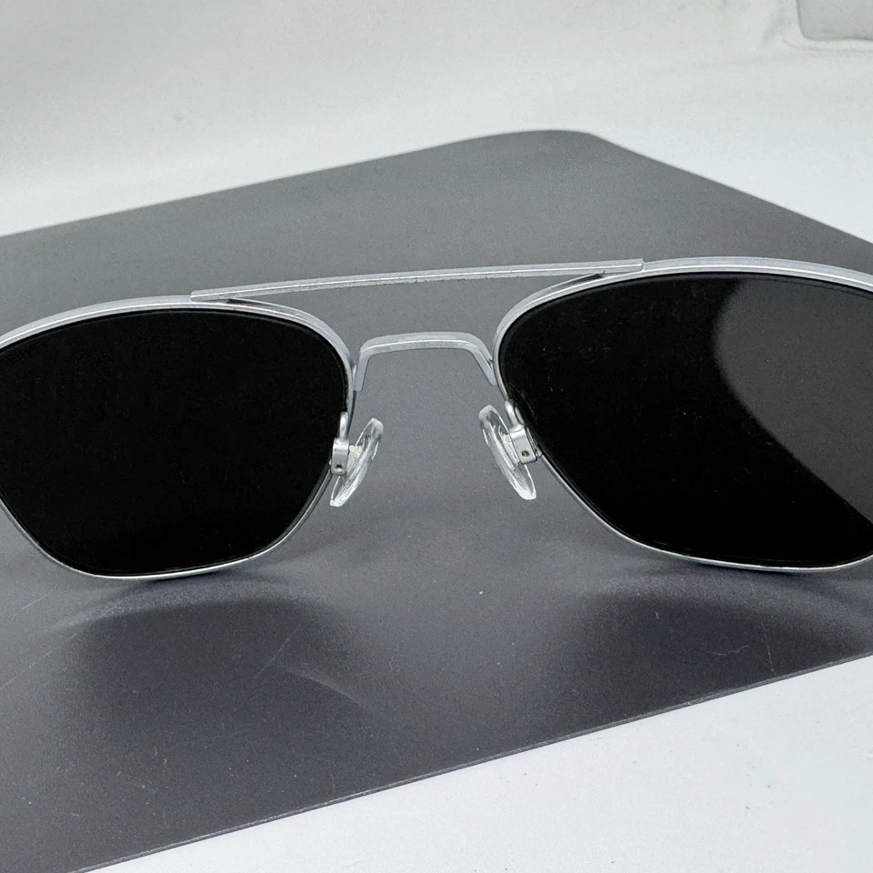 Gafas de sol Randolph Engineering cromo mate AF 5220 marco rayado Le G2U Foto 3 de 4