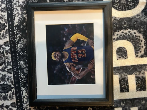 LeBron James Autographed Cleveland Cavaliers Signed Poster And Authenticated