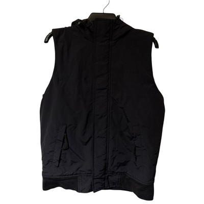 Carhartt Gilet Mens Small Black Full Zip Hooded Kodiak Blouson Bodywarmer