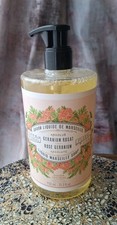 Panier des Sens  Liquid De Marseille Hand Soap ROSE Geranium Essential Oil 750ml