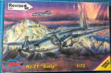 1/72 MPM Ki-21 "Sally" "Revised Kit" #72511 Limited Edition