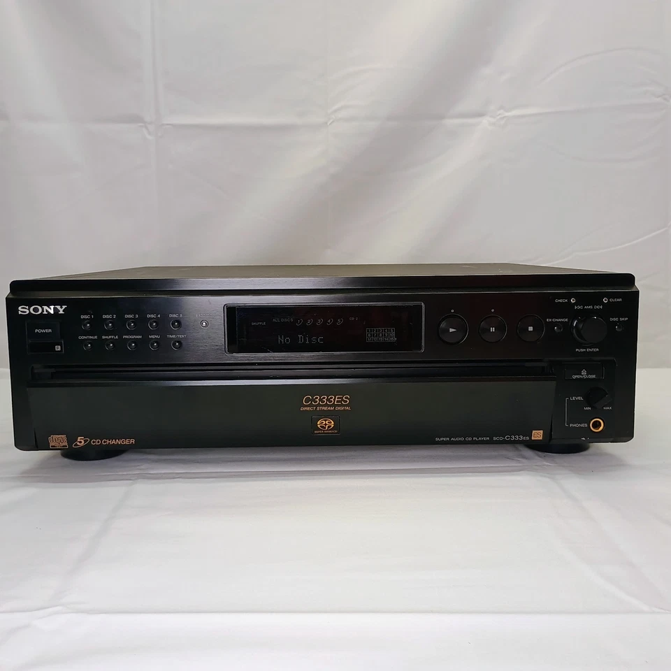 SONY SACD Player SCD-C333ES with REMOTE Working READ Vintage HI-FI Y2k Super CD - Image 2 of 4