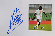 ANTOINE MENDY  SENEGAL, AUTOGRAPH.