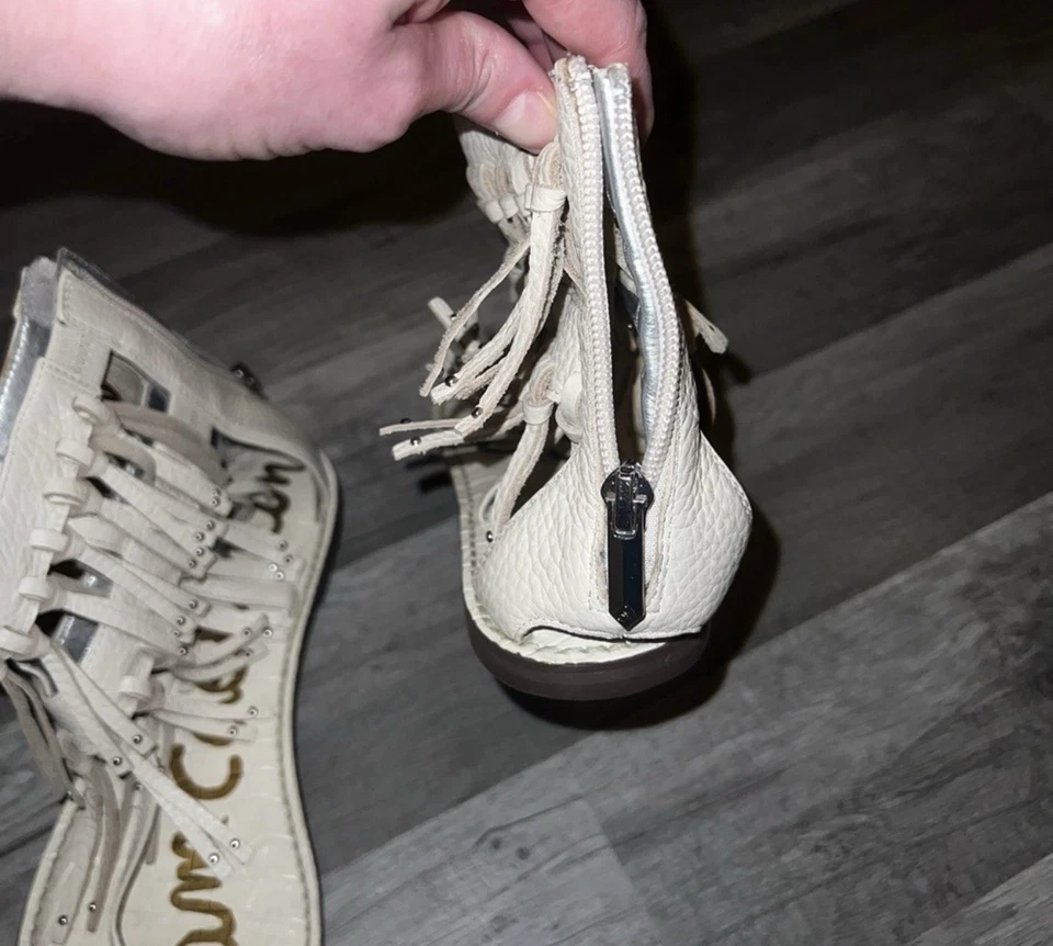 Sandalias Sam Edelman con flecos, ¡usadas en excelente estado! Foto 3 de 3