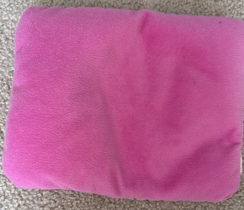 Pink Travel Pillow