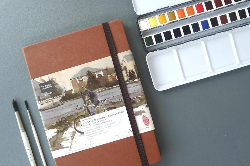 Signature Series Cotton Sketchbook Cold Press - Image 4 of 4