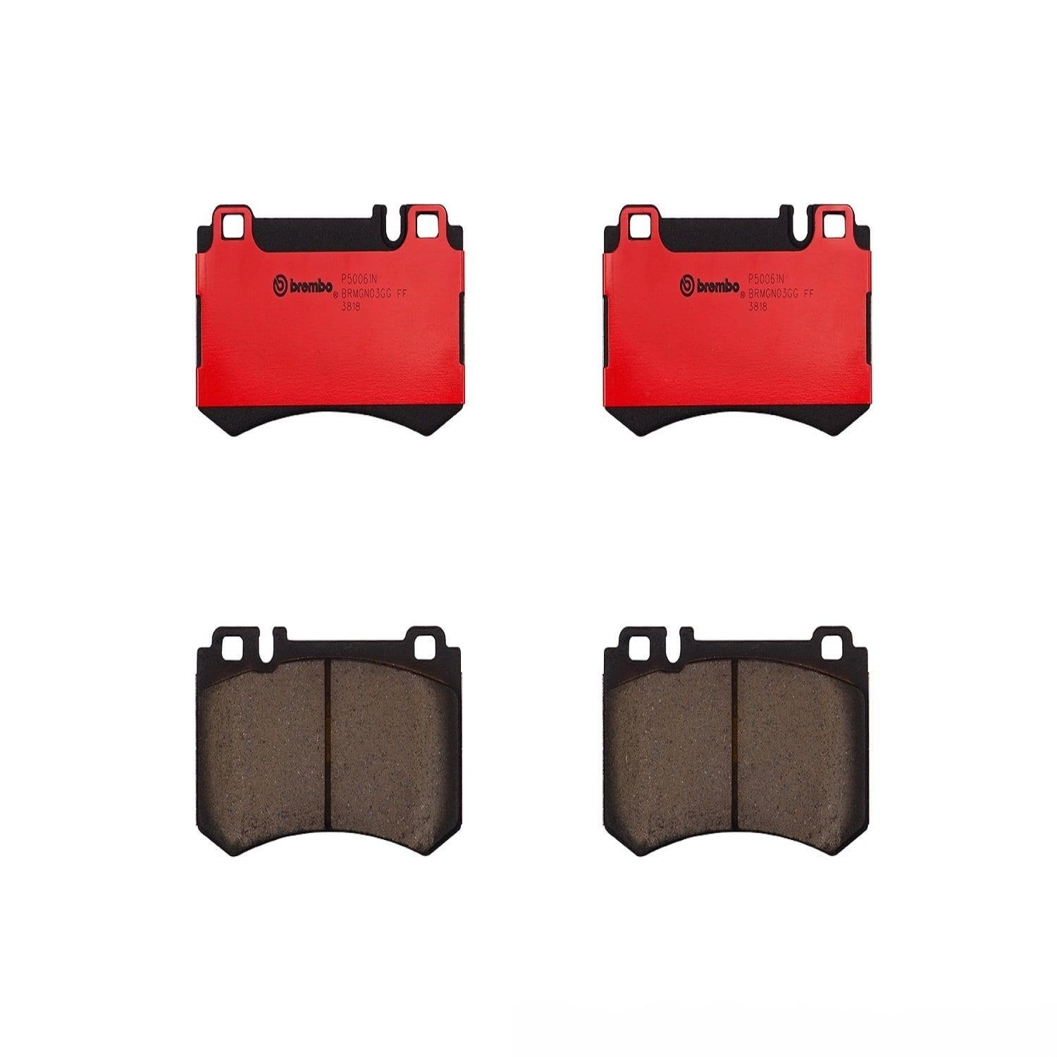 BREMBO Rear Brake Pads for Mercedes-Benz Slr Mclaren 2005 P50061N