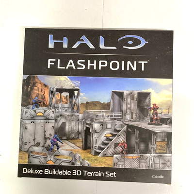 Halo Flashpoint Deluxe Buildable Terrain Set - Halo Flashpoint Mantic Games W600