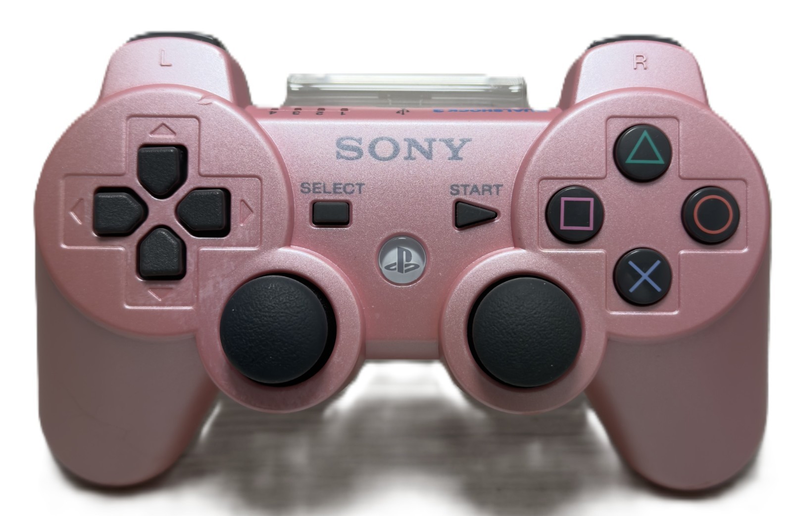 Manette PS3 - Rose bonbon - Tester Réviser