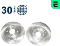 2X Bremsscheibe Optimal BS-7906C 2 Bremsscheiben Hinterachse Hinten FüR Opel