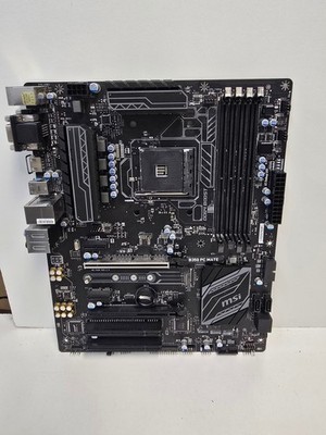MSI B350 PC MATE AM4 AMD Motherboard (FL)