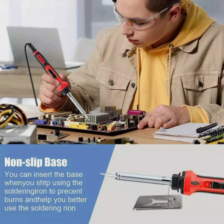 Plastic Welding Kit 100 Watts with Welder Rods Reinforcing Mesh Welding tips&#&