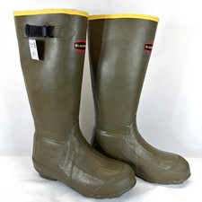 LaCrosse 266040 18" Burly Classic Rubber Boots OD Green Men 10 Hunting Work Muck