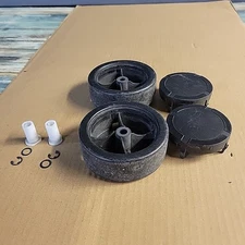 Fantom Thunder F12052 Upright Vacuum REAR WHEELS Set of 2 Part Replacement