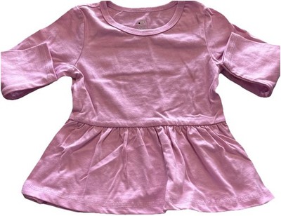 12 Month Girls Long Sleeve Skirt Pink New No Tags 