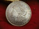1921-P  UNITED  STATES  MORGAN  SILVER  DOLLAR  90%  SILVER   FINE  CONDITION!