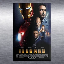 Iron Man Movie Poster High Quality Magnet, Marvel MCU