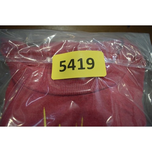 Justice League Long Seeve Shirt Red/Black Boy's Size: Medium - Picture 9 of 9