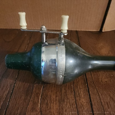 #ad Vintage Whirlaway 75 Great Lakes Products Fishing Reel amp; Rod Combo. pre patent $120.00