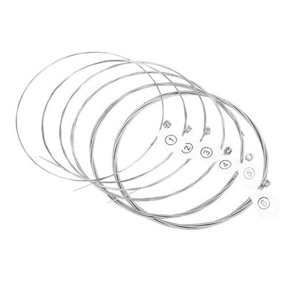  E139 Saitensatz für E-Gitarre, 6-Teilig, Rostfrei, Langlebig F3T43169