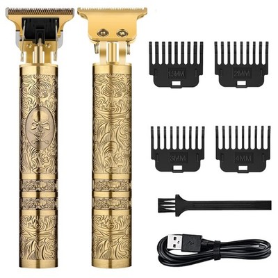 Profi Haarschneidemaschine mit Edelstahlklingen   Wiederaufladbarer Trimmer