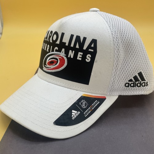 Carolina Hurricanes Adidas Authentic NHL Pro Adjustable White Hat! - Picture 2 of 7