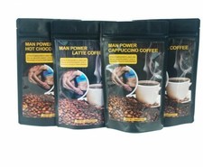 MAN POWER COFFEE Maca extract - FERTILITY TESTOBOOSTER- CAPPUCCINO
