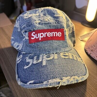 Supreme Frayed Logos Denim Camp Cap Blue OS SS21 | eBay Supreme Frayed Logos Denim Camp Cap Blue OS SS21 | eBay