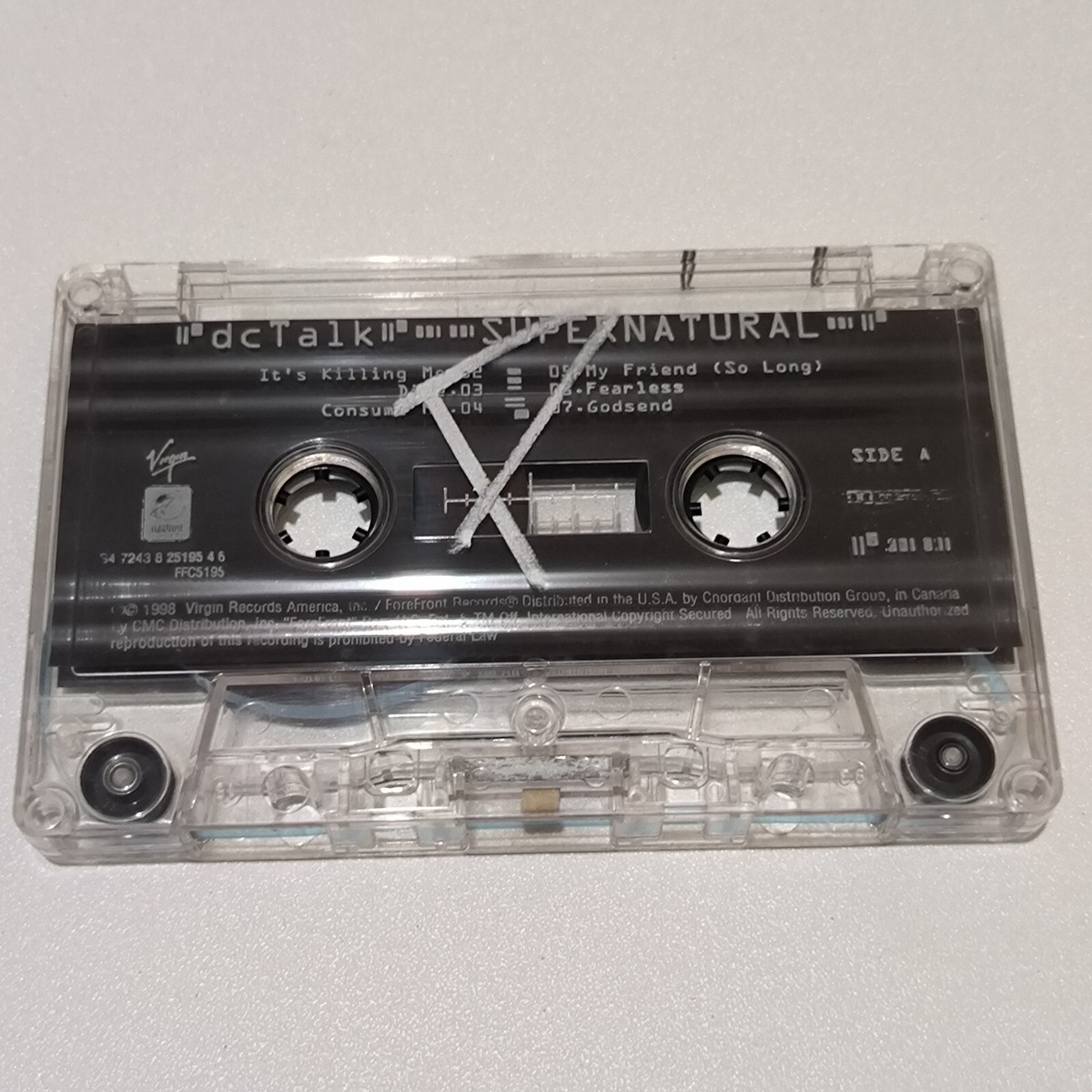 90's Tape ２点　J.U.I.C.E. / SUPERNATURAL 360's Supernatural Vintage Cassette 1992 Link Records Fast