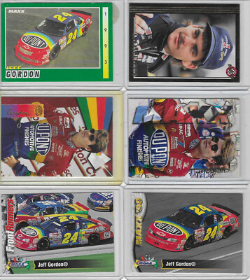 1993 - 2023 JEFF GORDON, 4-TIME CHAMPION - PICK A CARD - COMPLETE YOUR SETS!!