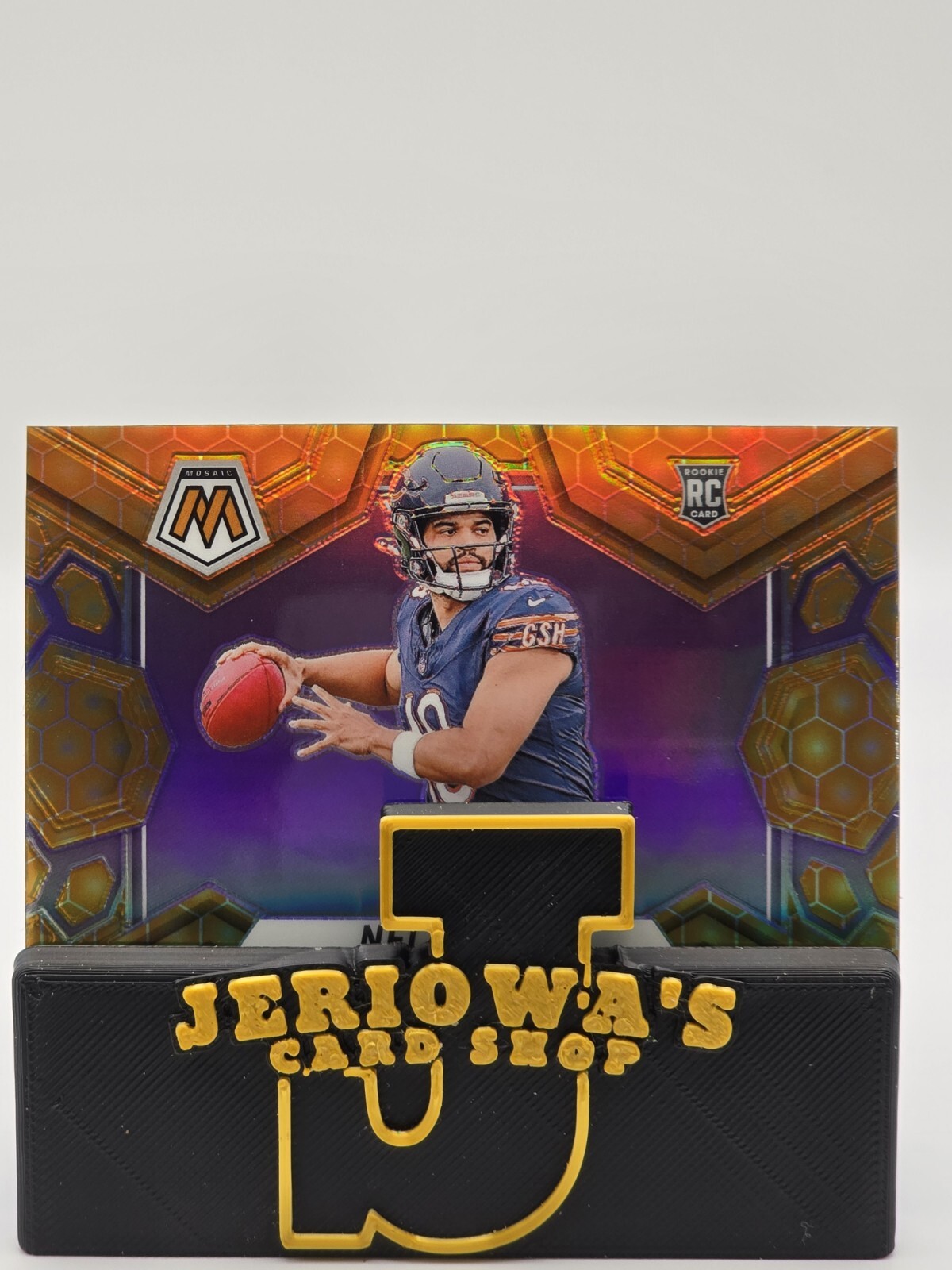 🔥2024 Panini Mosaic NFL Debut Honeycomb Prizm "Bears" Caleb Williams (RC) SSP🔥