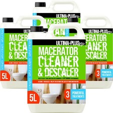 Ultima Macerator Toilet Descaler Cleaner Septic Compatible With Saniflo 20L 2.50 per litre