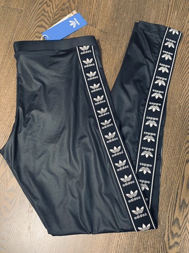 NEW】Adidas Original Women's BERLIN LEGGINGS-Black Wet-US SMALL | eBay