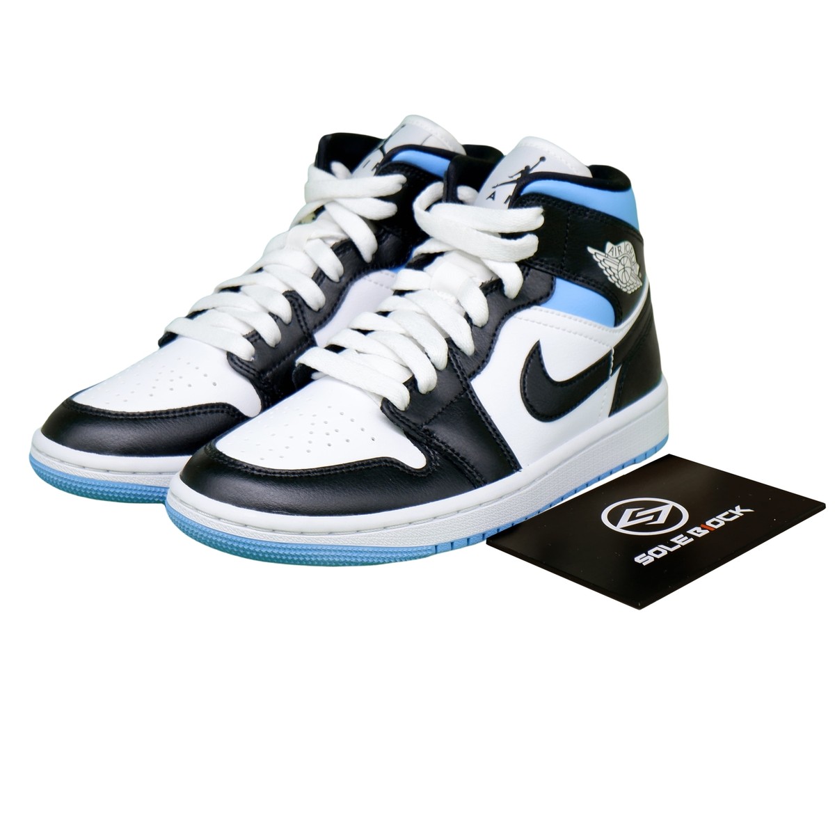 Nike Air Jordan Women's Air Jordan 1 Mid University Blue BQ6472