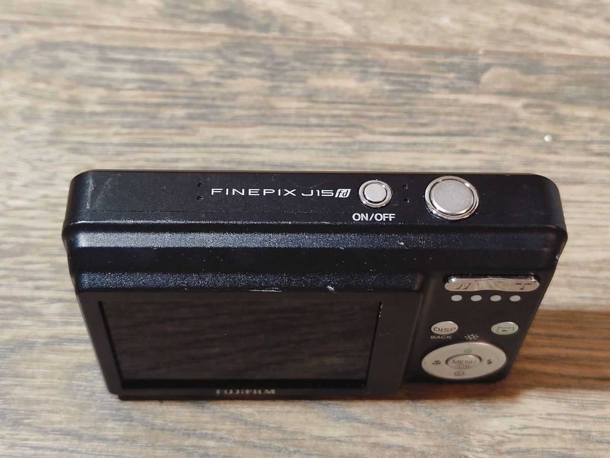 Fujifilm Digital Camera FinePix J15fd 8.2MP Black Tested | eBay Fujifilm Digital Camera FinePix J15fd 8.2MP Black Tested | eBay