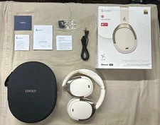 O-Edifier WH950NB Ivory Active Noise Cancelling Wireless Bluetooth Stereo Hea...