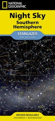 National Geographic Night Sky - Southern Hemisphere Map (Stargazer Folded)
