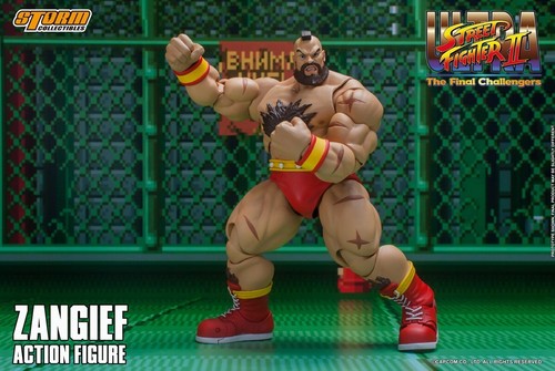 Storm Toys Ultra Street Fighter II The Final Challengers Zangief 6" Figure ❶USA❶ - Picture 3 of 21