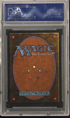 1993 MTG UNLIMITED BLACK LOTUS CHRISTOPHER RUSH PSA 9 DNA AUTO